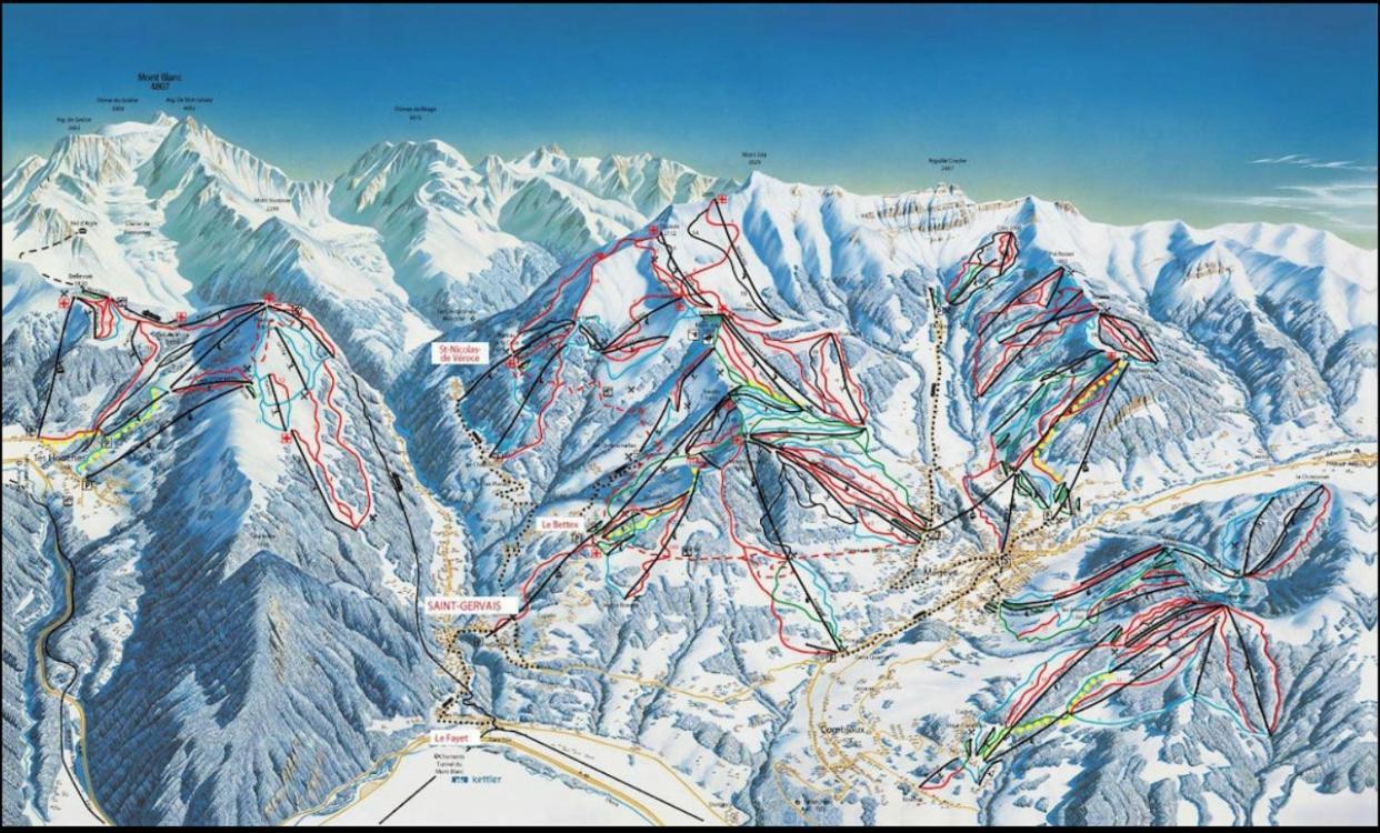 Centre Saint-Gervais Studio Jaune Moderne Proche Telecabine 2 Pers 외부 사진