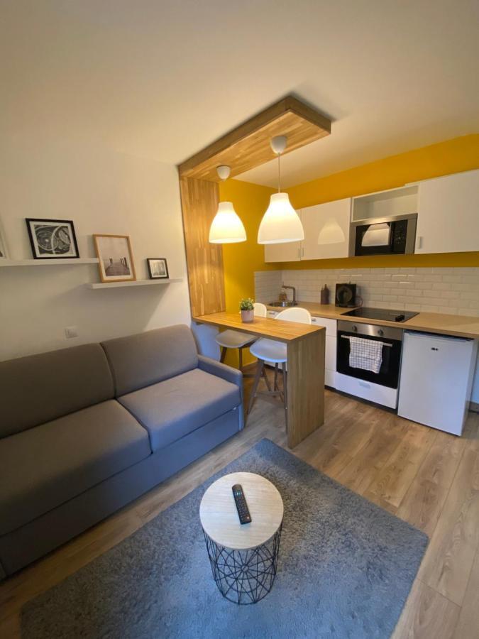 Centre Saint-Gervais Studio Jaune Moderne Proche Telecabine 2 Pers 외부 사진