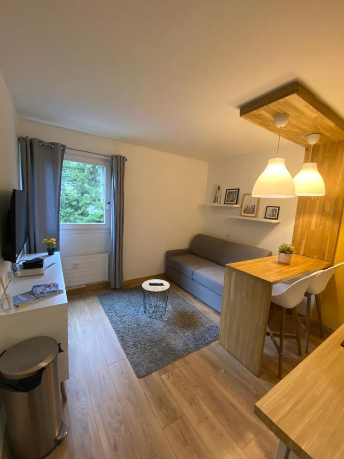 Centre Saint-Gervais Studio Jaune Moderne Proche Telecabine 2 Pers 외부 사진
